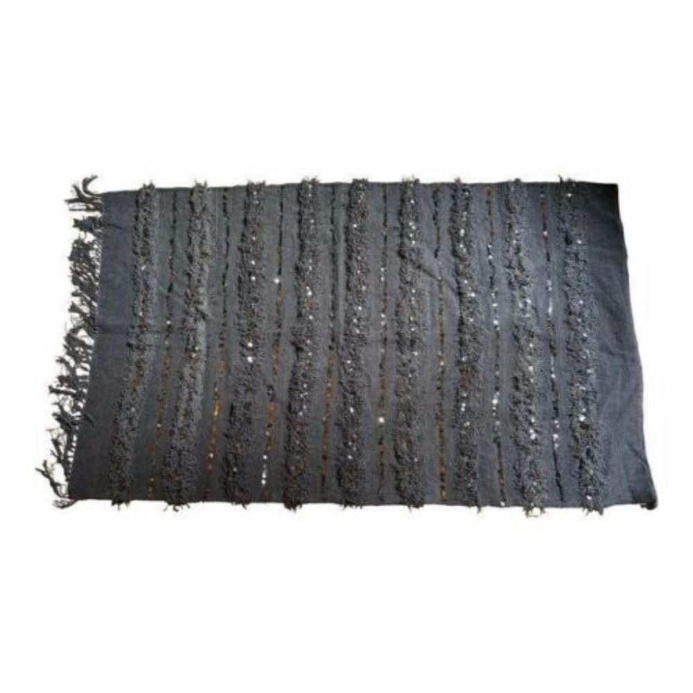 Handmade Grey Moroccan Rug